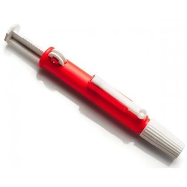 Bel-Art Fast-Release Pipette Pump, Red, 25ml 437925